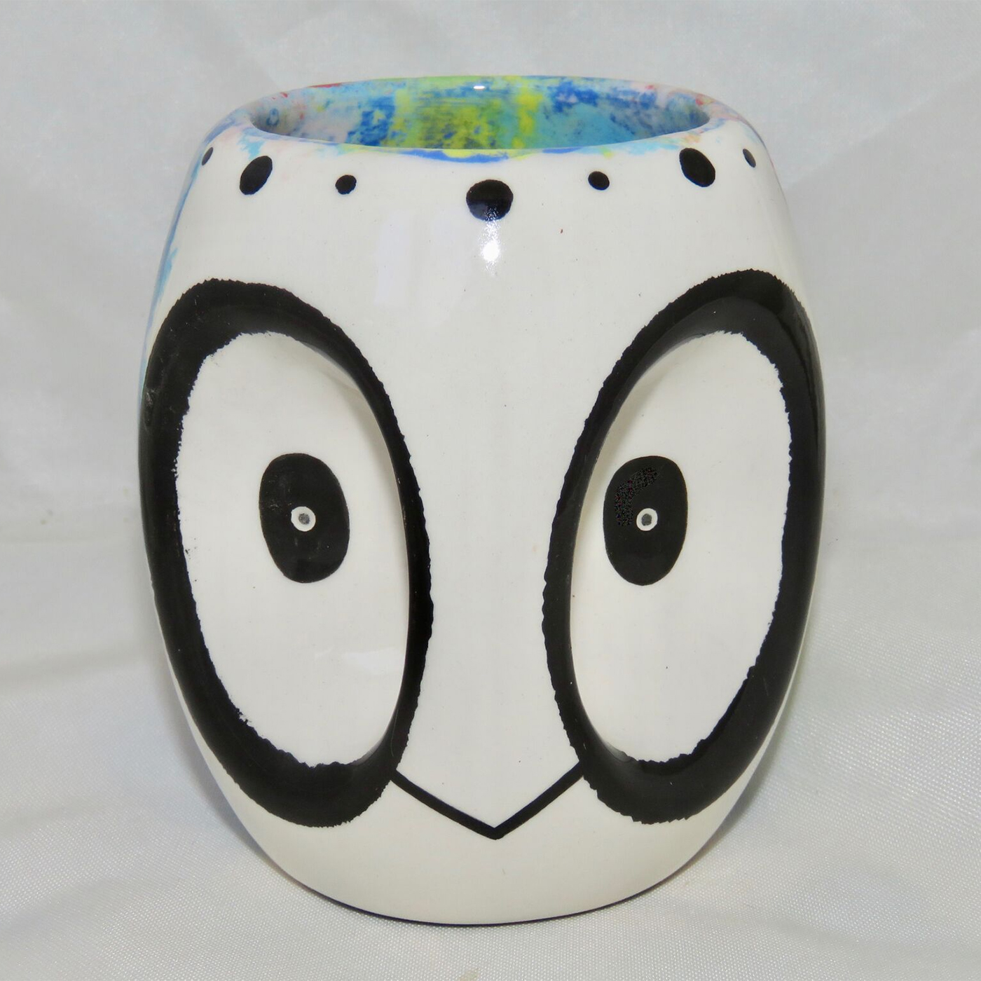 Owl Mug with Hawk - Image 4