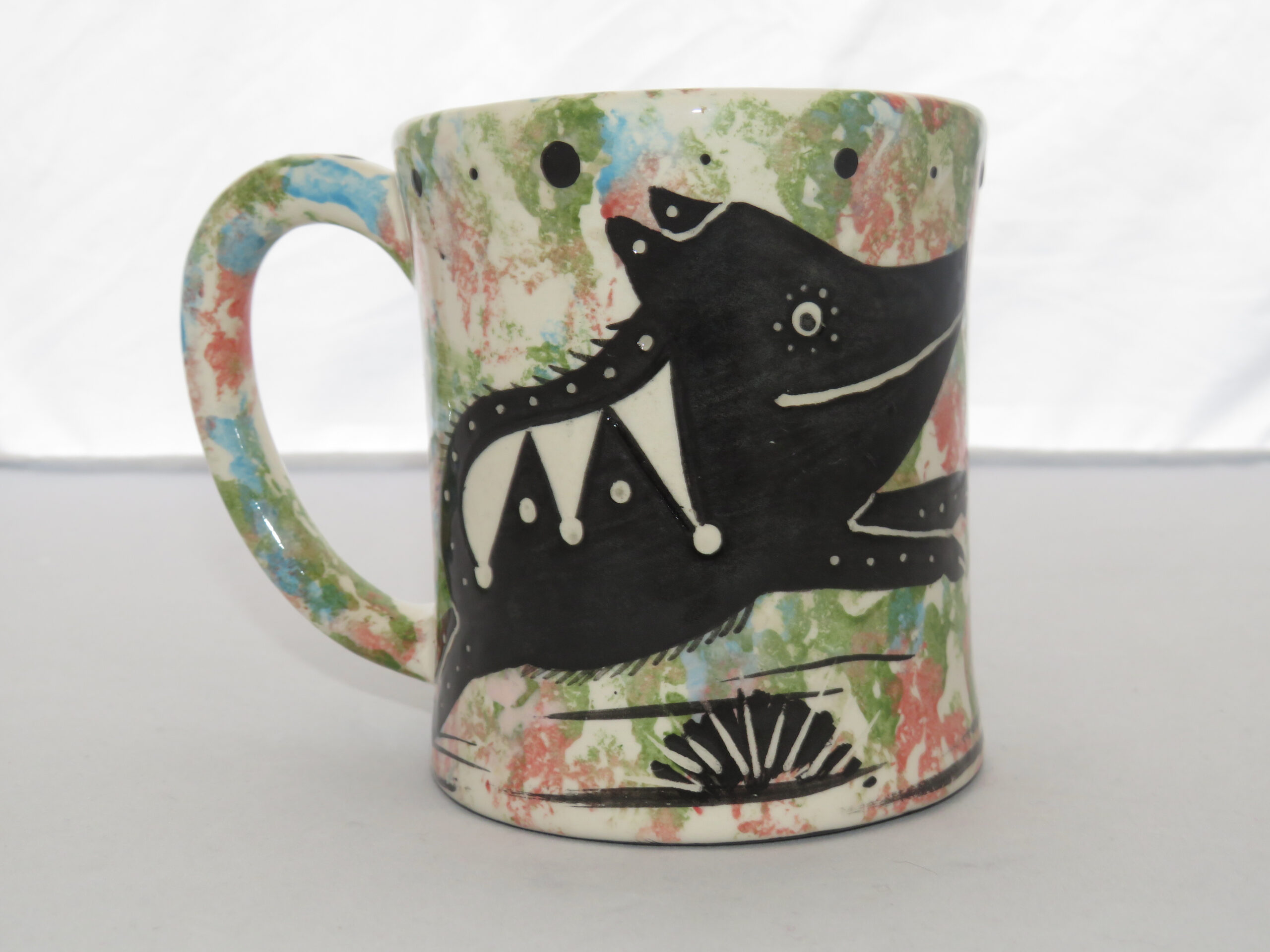 Left Handed E-Mug with Javelina