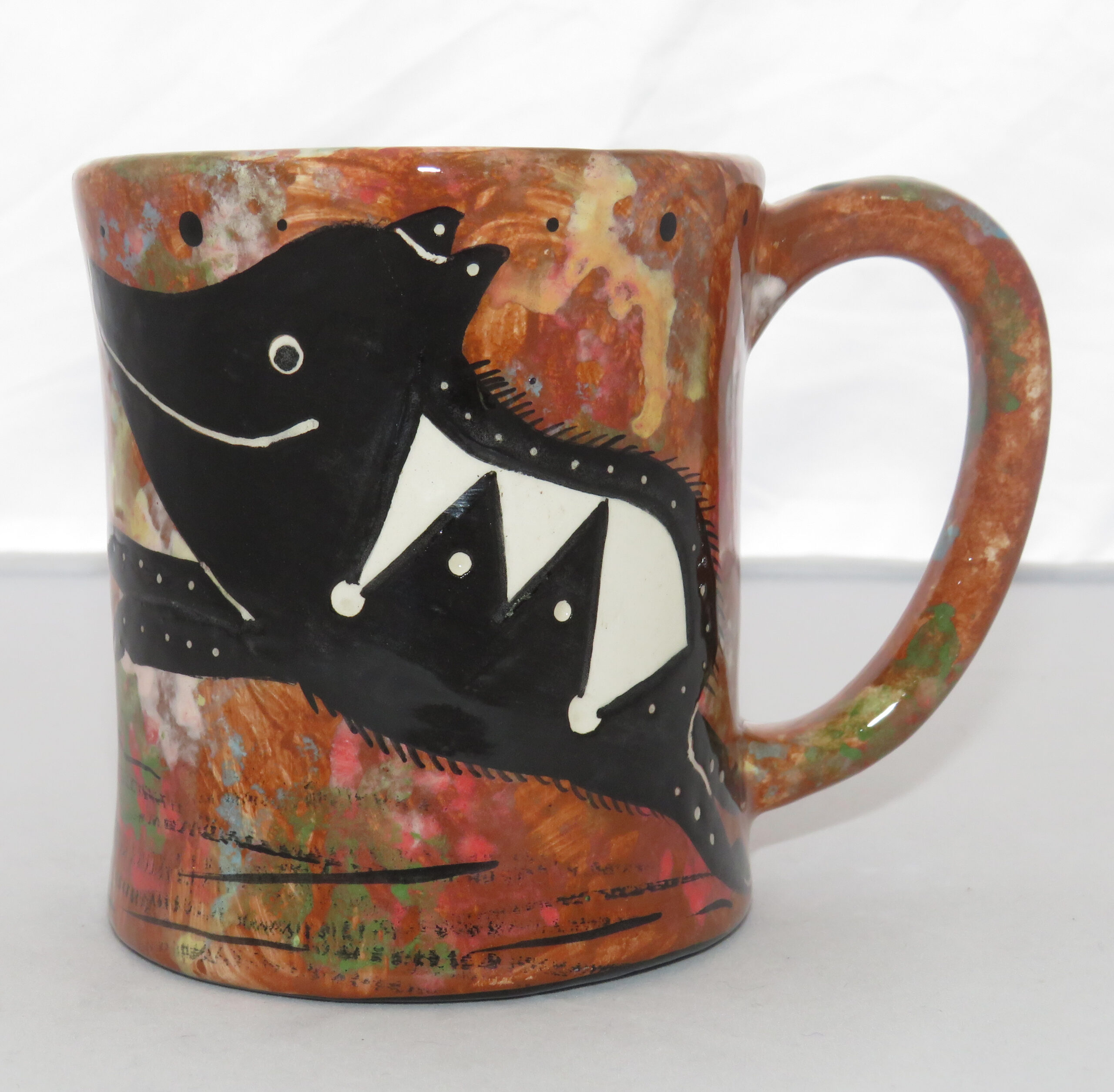E-Mug with Javelina on Earth Tones