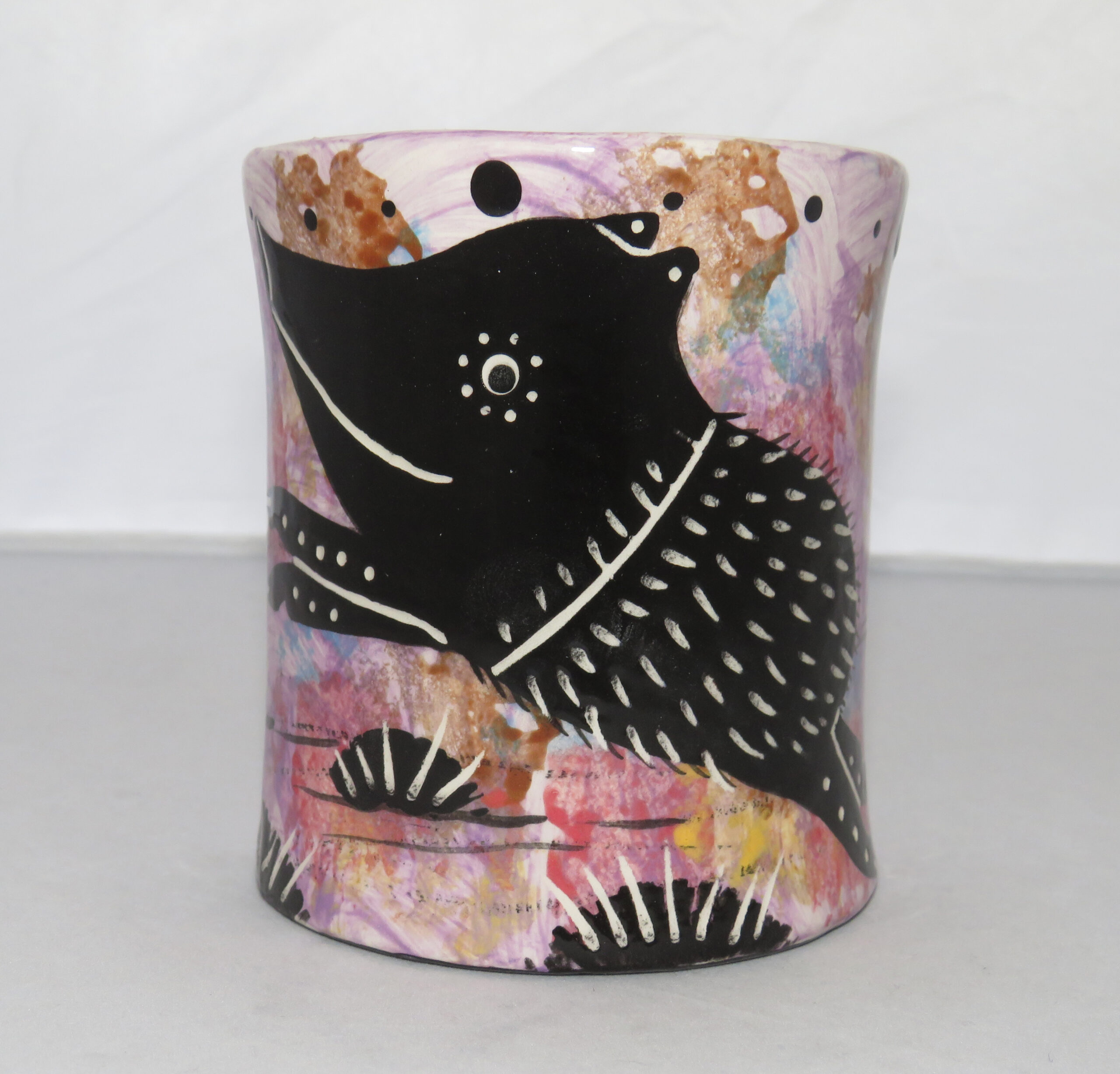 Handicup with Roadrunner and Javelina on Earth Tones - Image 2
