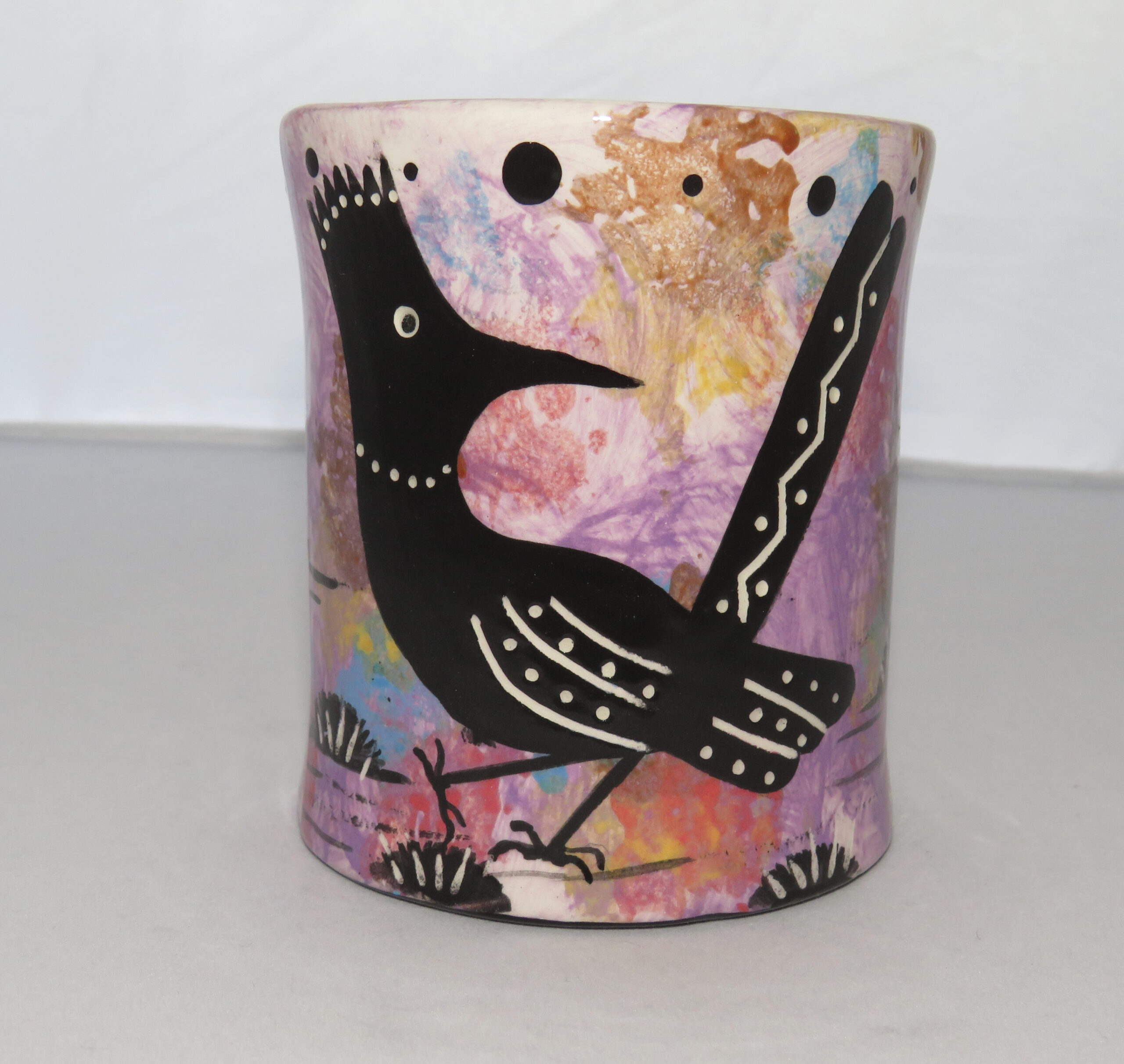 Handicup with Roadrunner and Javelina on Earth Tones